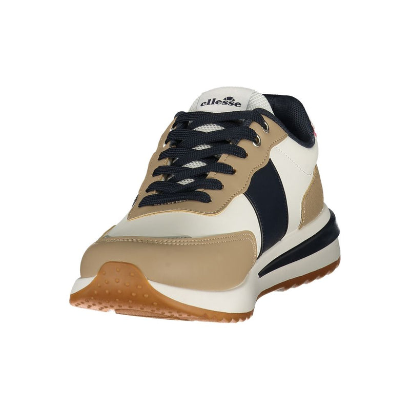 Ellesse White Polyurethane Men's Sneaker - Stylish Comfort