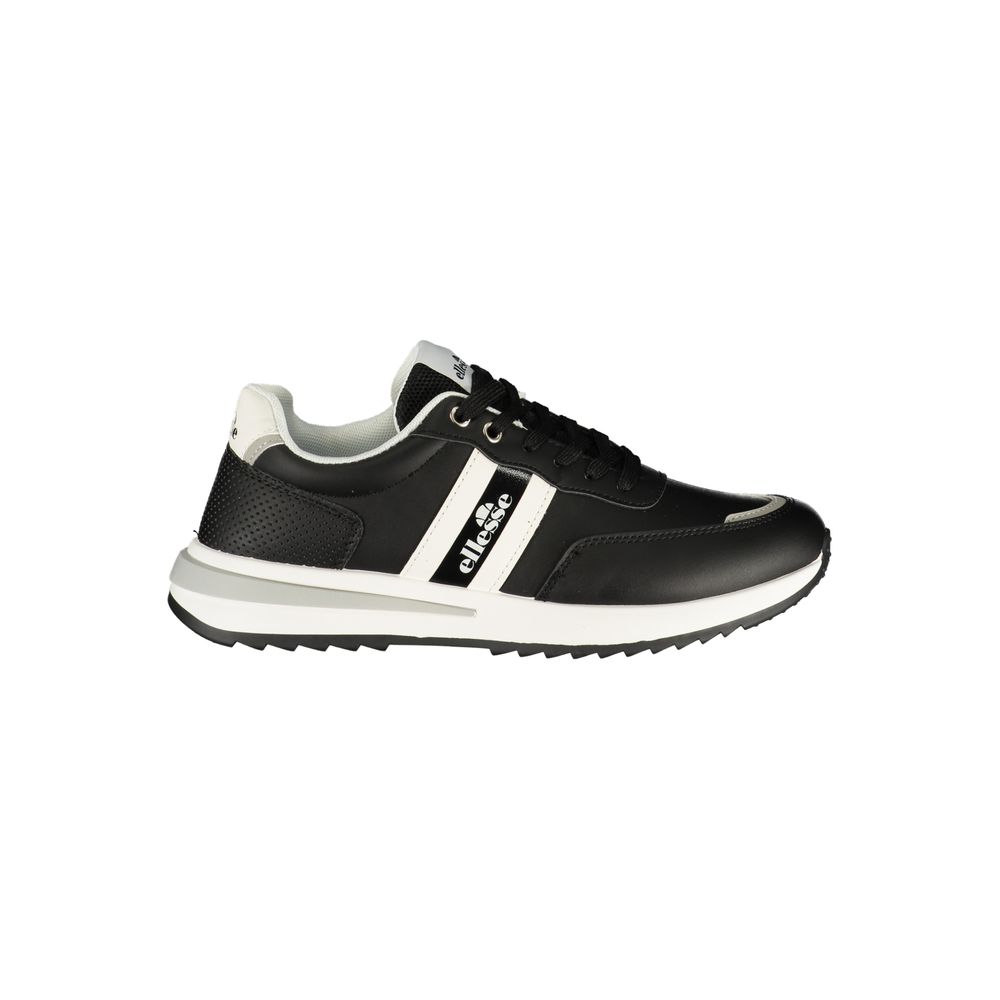 Ellesse Black Polyurethane Men's Sneakers