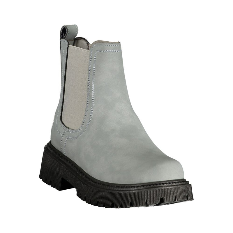 U.S. POLO ASSN. Grey Polyurethane Women's Boot - Stylish & Comfortable