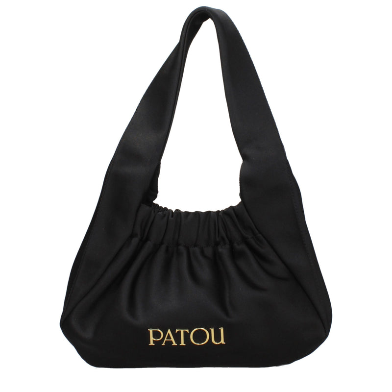 Patou Black Fabric Handbag - Stylish and Functional