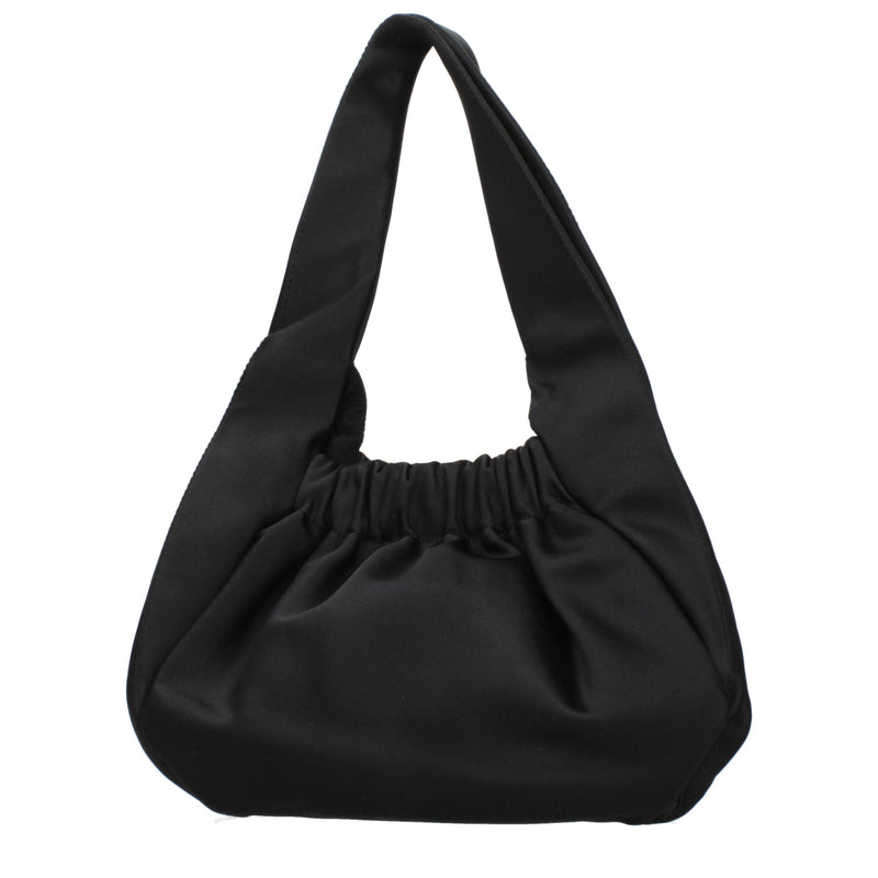 Patou Black Fabric Handbag - Stylish and Functional