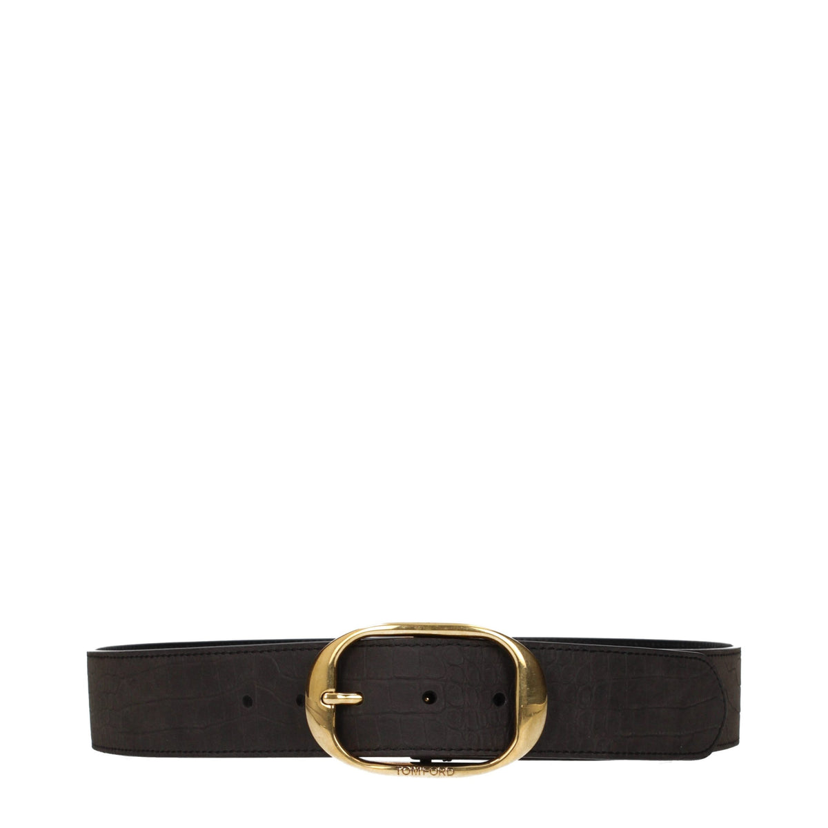 Tom Ford Brown Leather Regular Belt