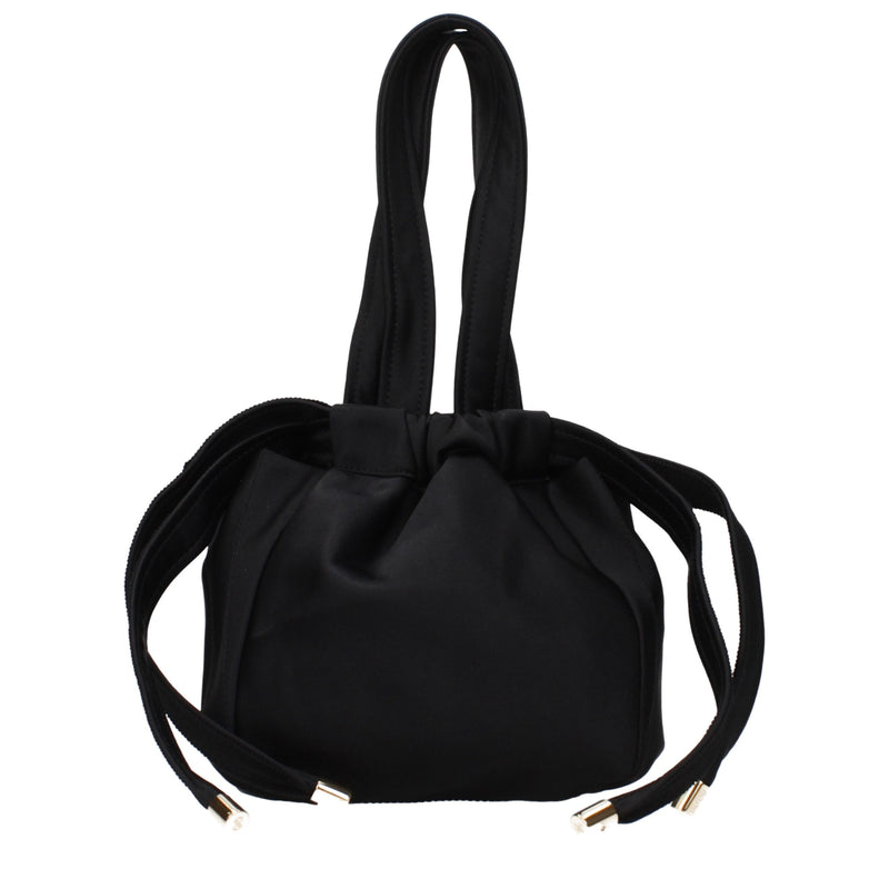 Patou Black Fabric Handbag - Stylish and Versatile