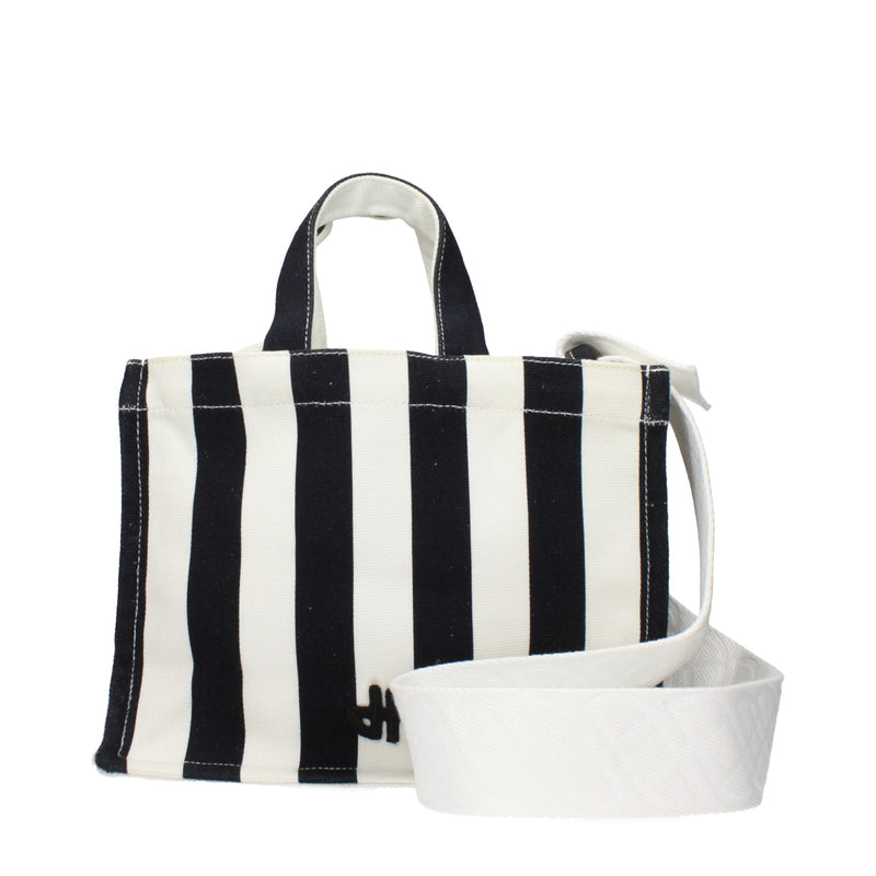 Patou Black Fabric Handbag - Stylish & Versatile