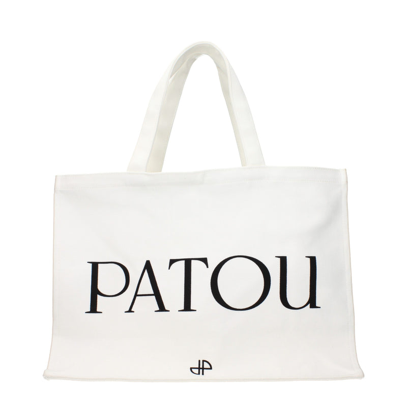 Patou White Fabric Handbag - Elegant & Versatile