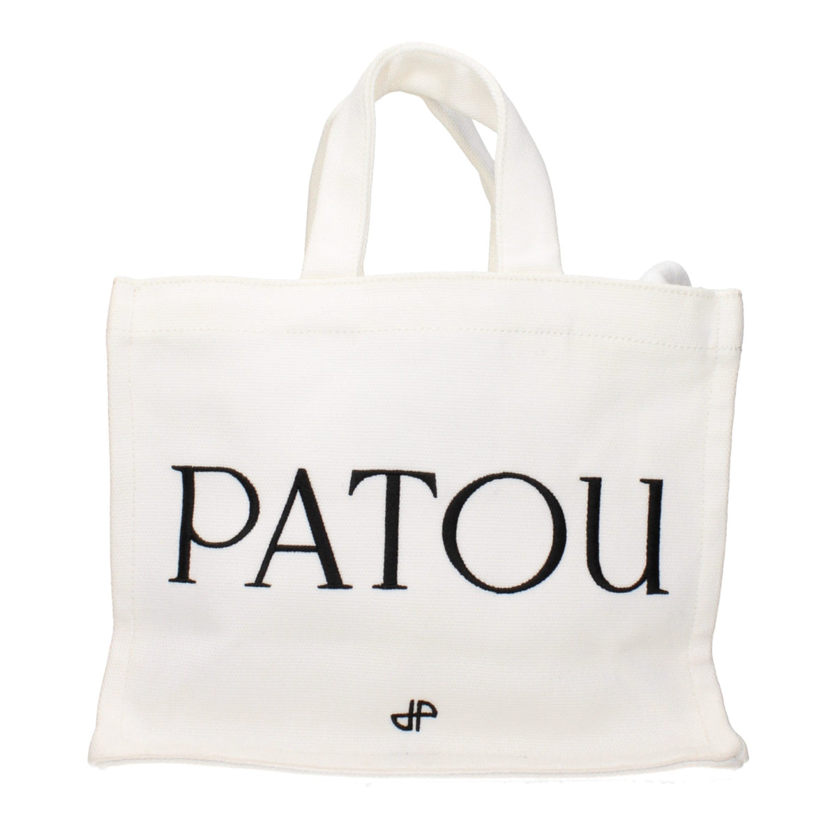 Patou White Fabric Handbag