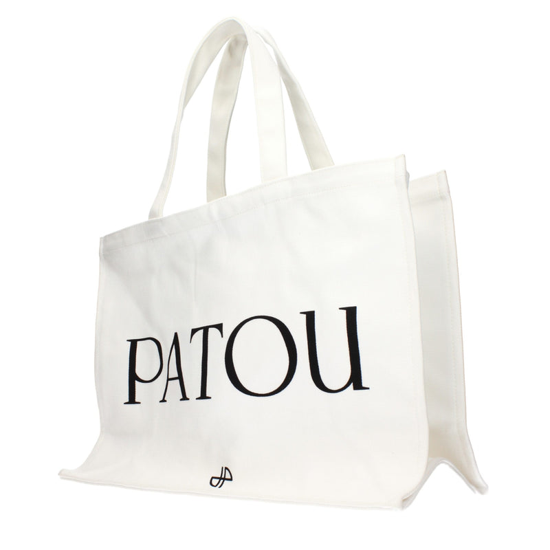 Patou White Fabric Handbag - Elegant & Versatile