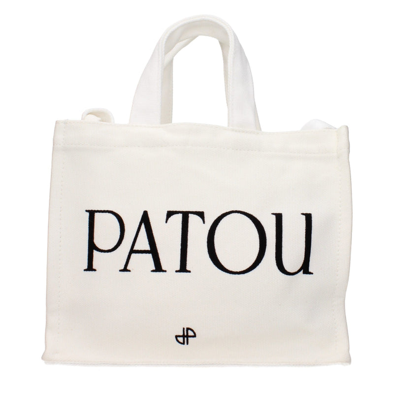 Patou White Cotton Handbag - Stylish & Versatile