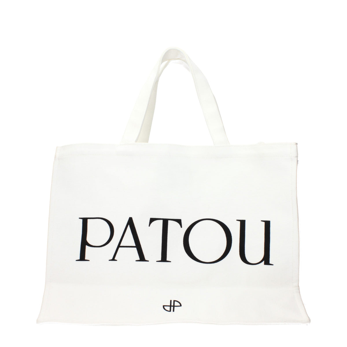 Patou White Fabric Handbag