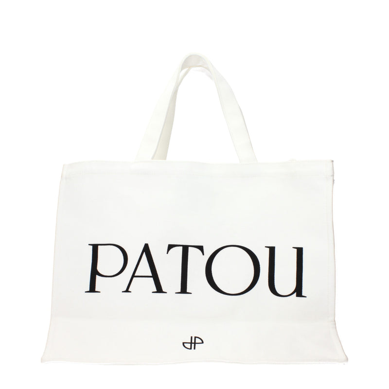 Patou White Fabric Handbag - Elegant & Versatile