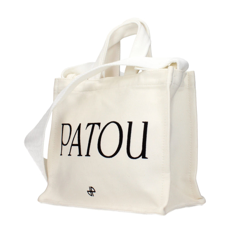 Patou White Cotton Handbag - Stylish & Versatile