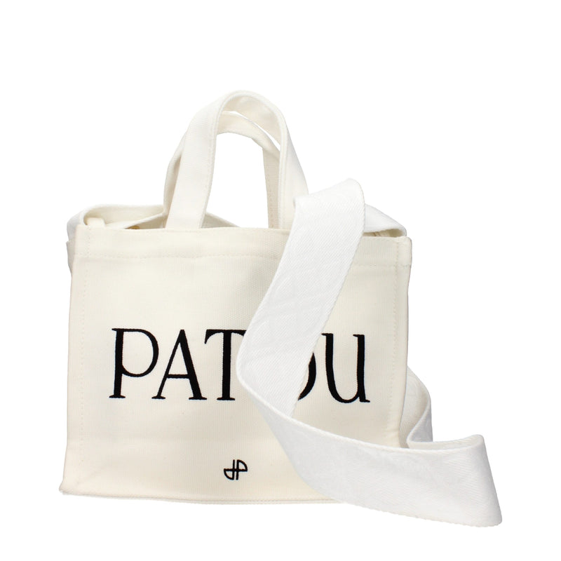 Patou White Cotton Handbag - Stylish & Versatile