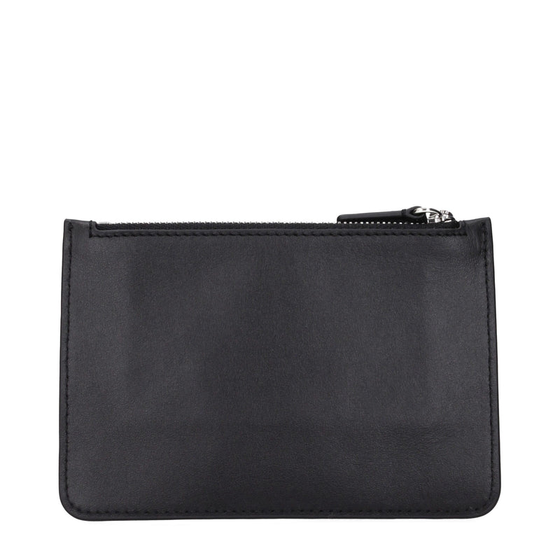 Courrèges Black Leather Wallet - Stylish & Functional Accessory