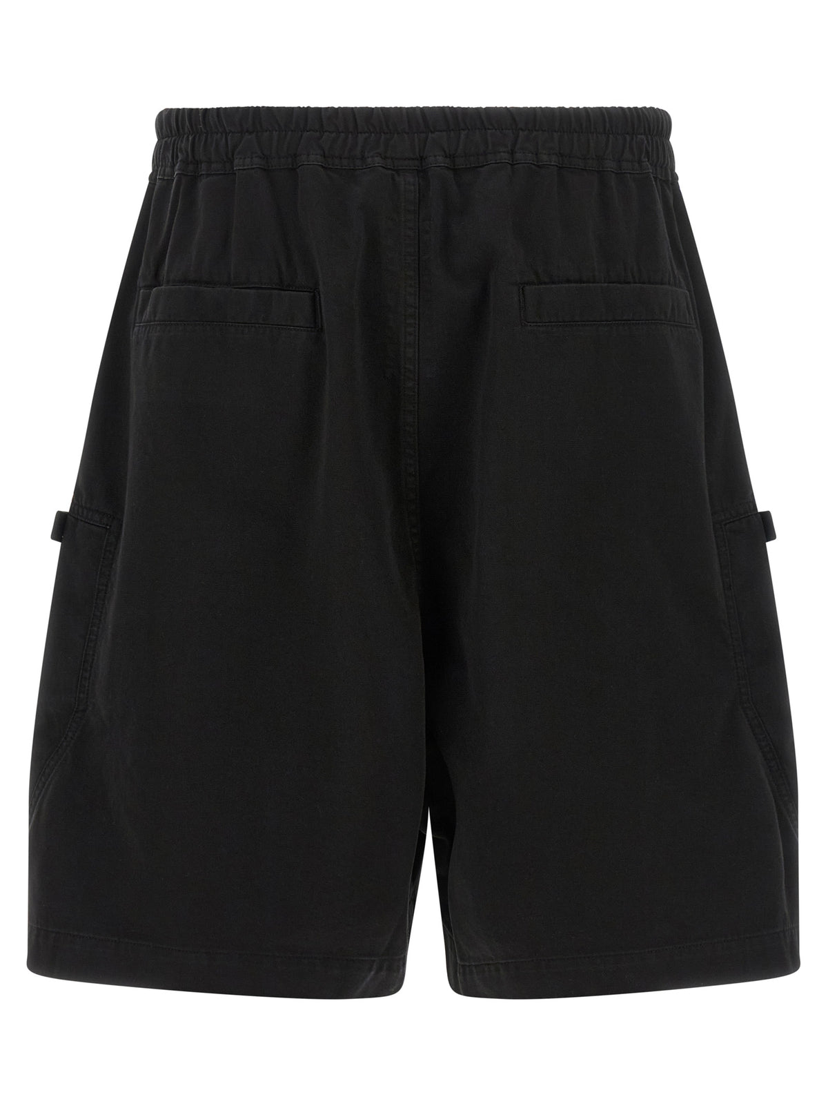 DRKSHDW Black Cotton Bermuda Shorts