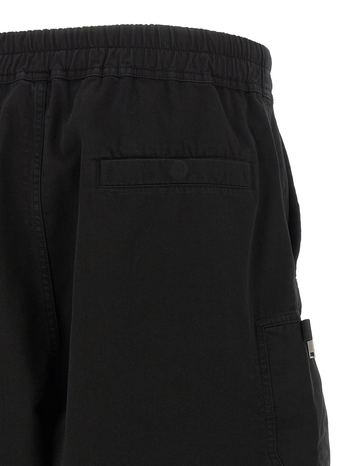 DRKSHDW Black Cotton Bermuda Shorts
