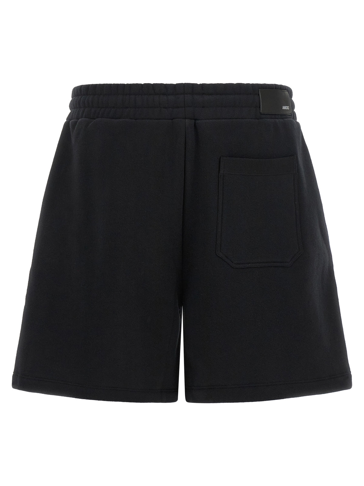 Amiri Black Cotton Bermuda Shorts