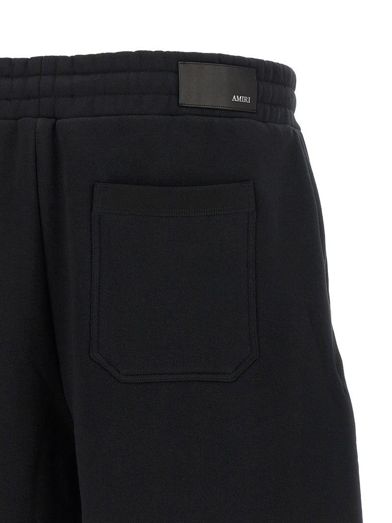 Amiri Black Cotton Bermuda Shorts - Casual Luxury