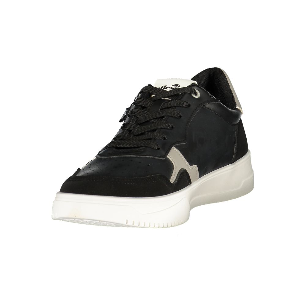 Ellesse Black Polyurethane Men's Sneaker