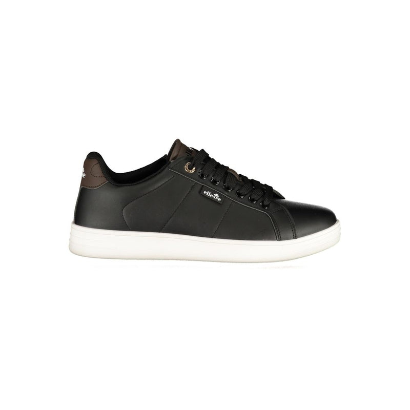 Ellesse Black Polyurethane Men Sneaker - Trendy Sports Shoes