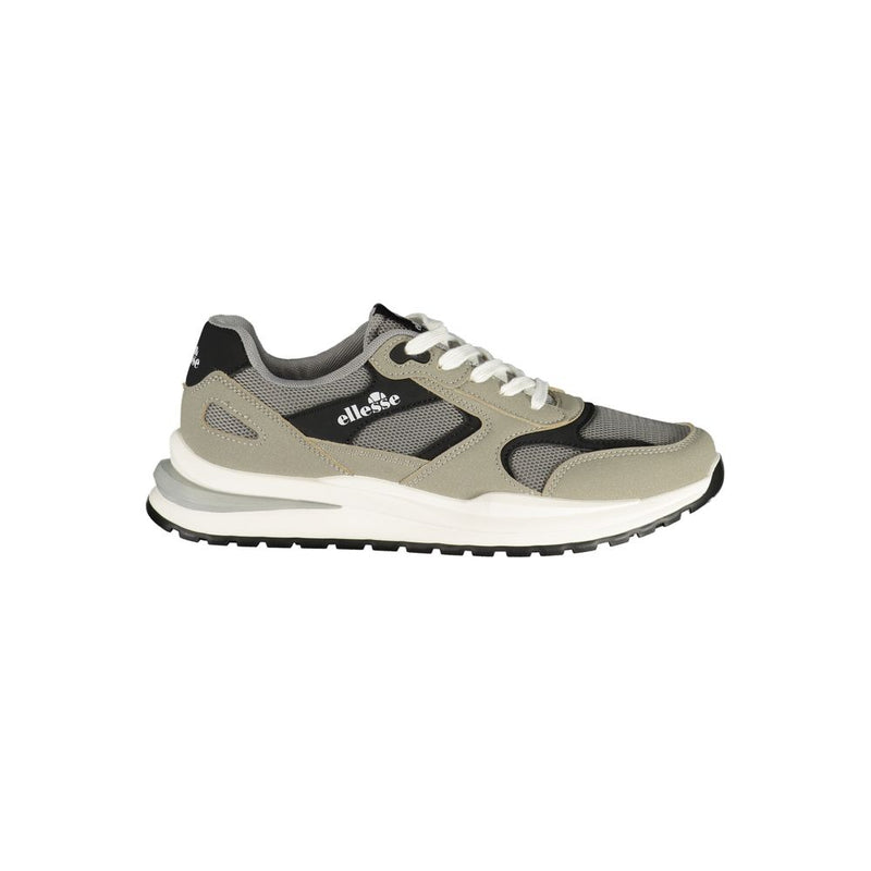 Ellesse Gray Polyester Men's Sneakers - Trendy & Comfortable