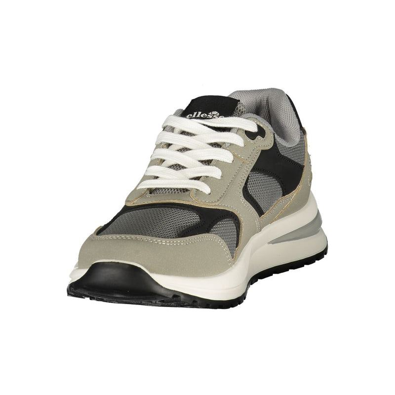 Ellesse Gray Polyester Men's Sneakers - Trendy & Comfortable