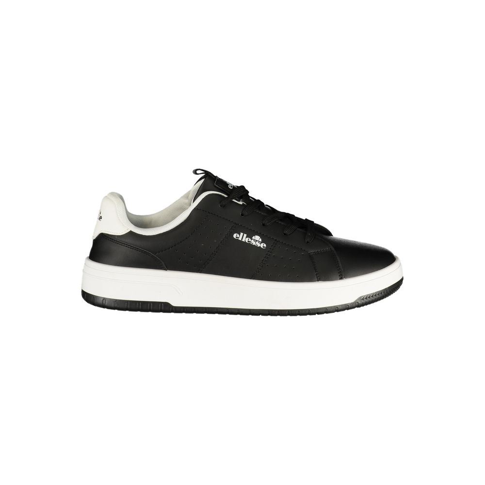 Ellesse Black Polyurethane Men's Sneaker