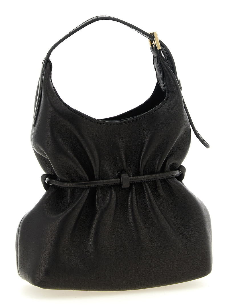 Balmain Black Lamb Leather Handbag - Elegant & Versatile
