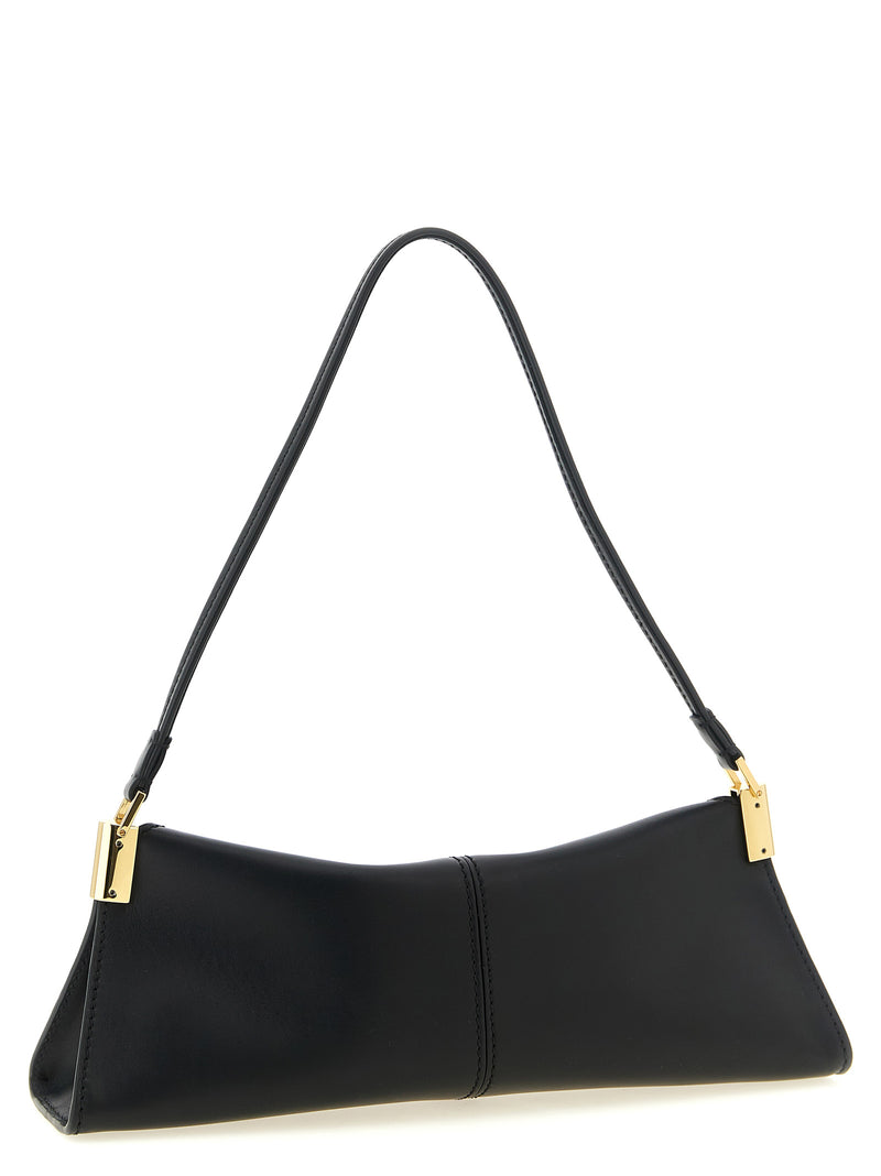 Balmain Black Calfskin Shoulder Bag - 64-83 Model