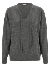 Dries Van Noten Gray Cashmere Cardigan