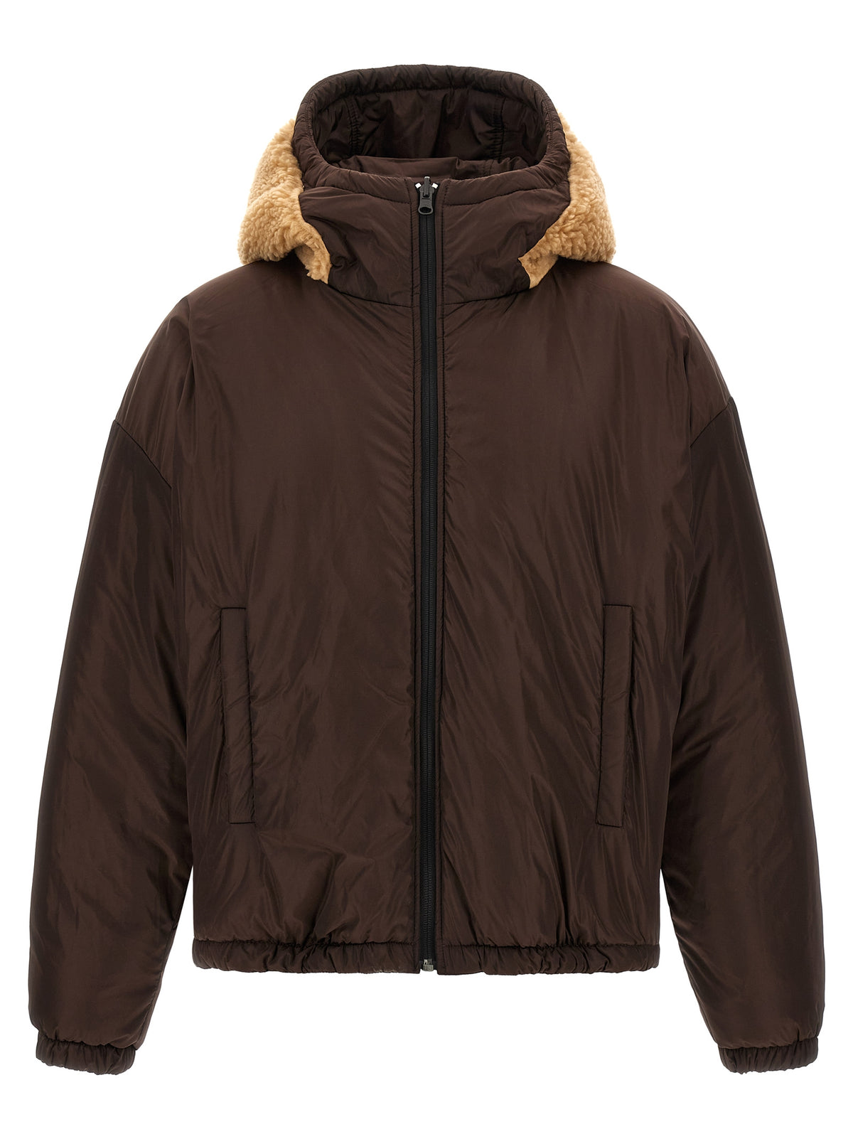 Dsquared² Brown Polyester Bomber