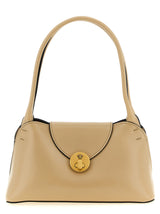 Versace Beige Calfskin Shoulder Bag