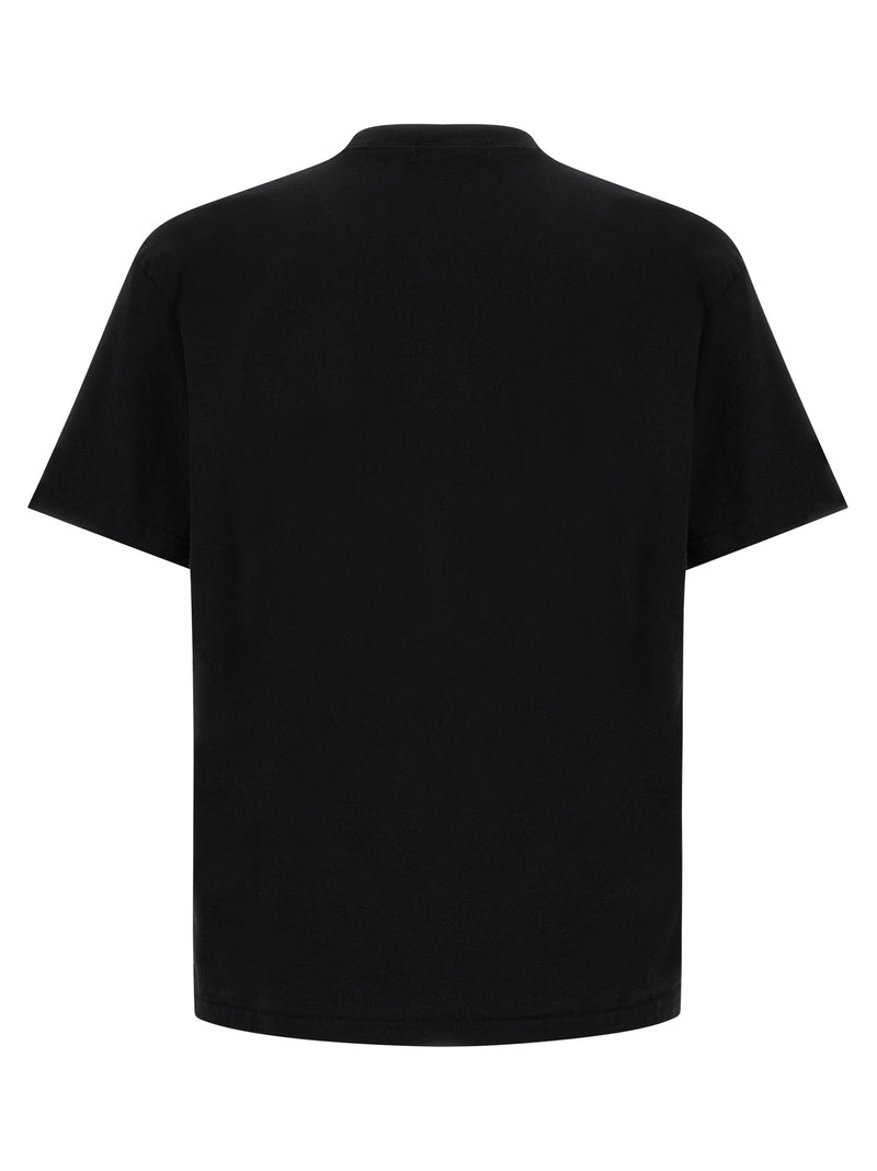 Undercover Black Cotton T-Shirt with Cindy Sherman Print