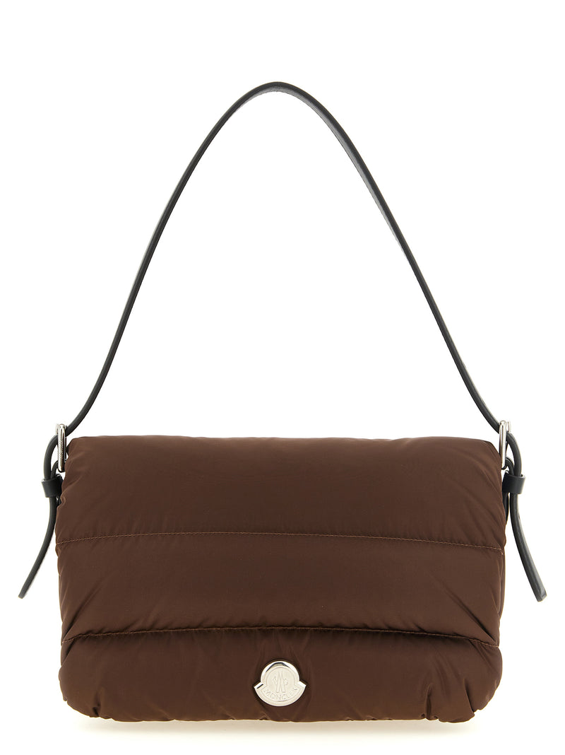 Moncler Caradoc Brown Polyamide Shoulder Bag