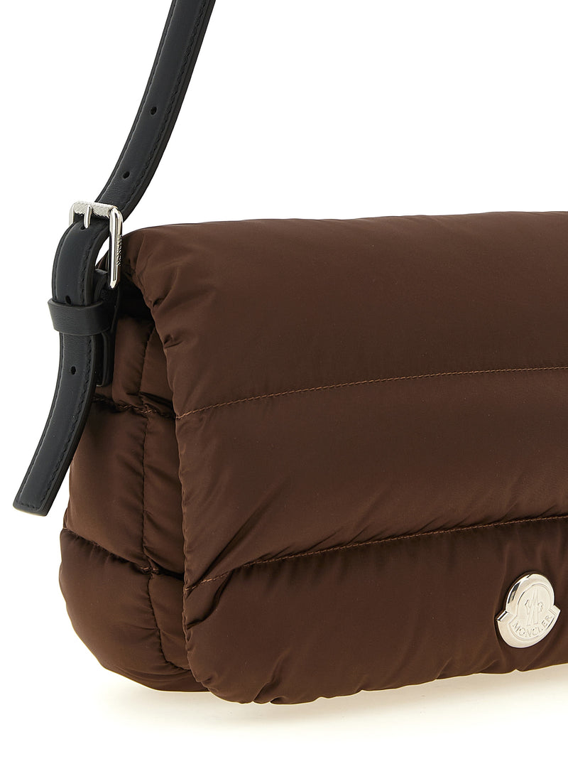Moncler Caradoc Brown Polyamide Shoulder Bag