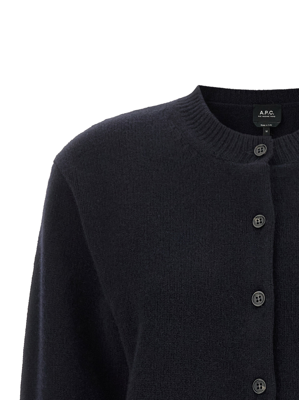 A.P.C. Blue Wool Cardigan
