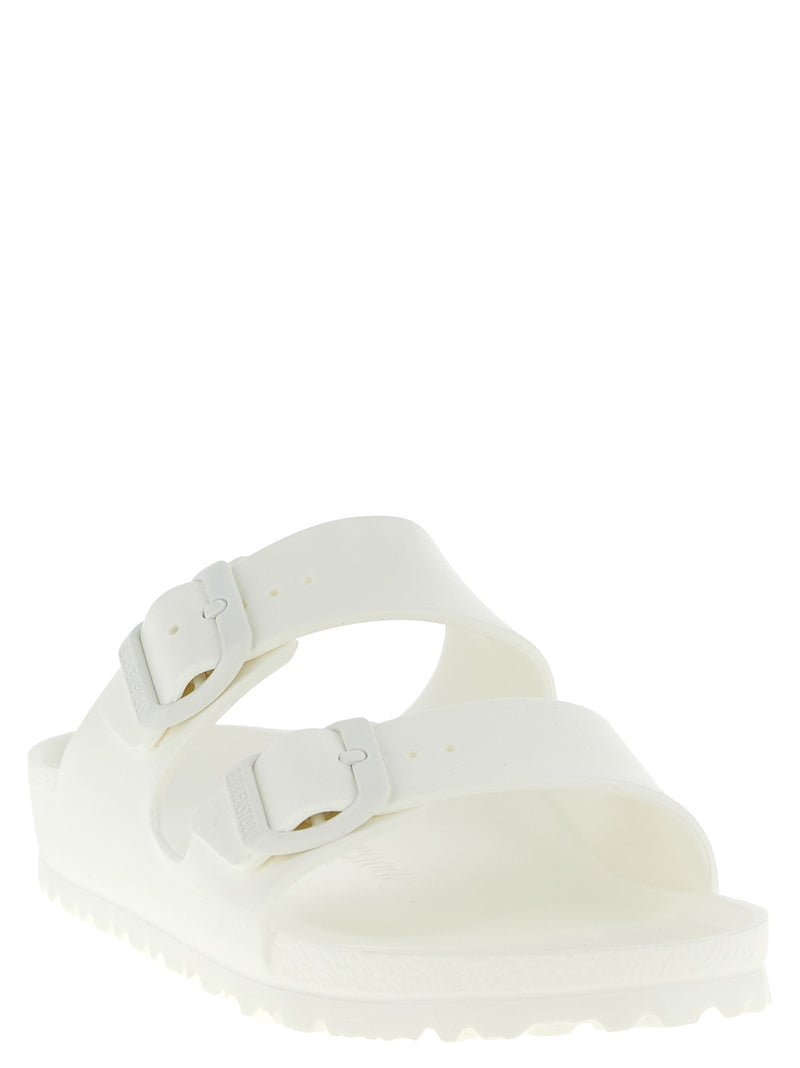 Birkenstock Arizona White Polyethylene Slides for Women