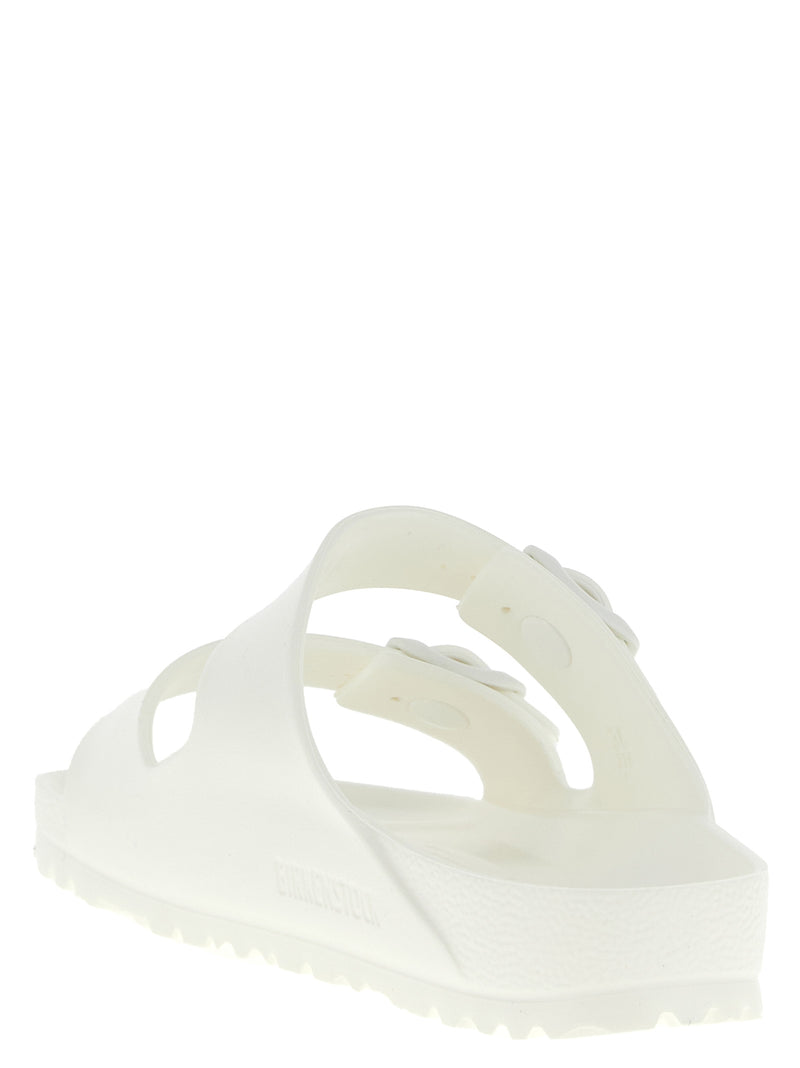 Birkenstock Arizona White Polyethylene Slides for Women