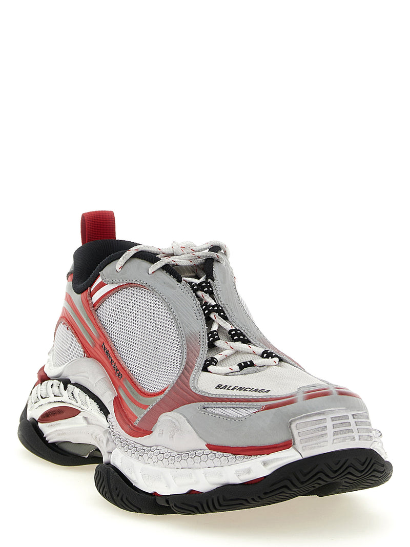 Balenciaga Triple S 2 White Athletic Sneakers