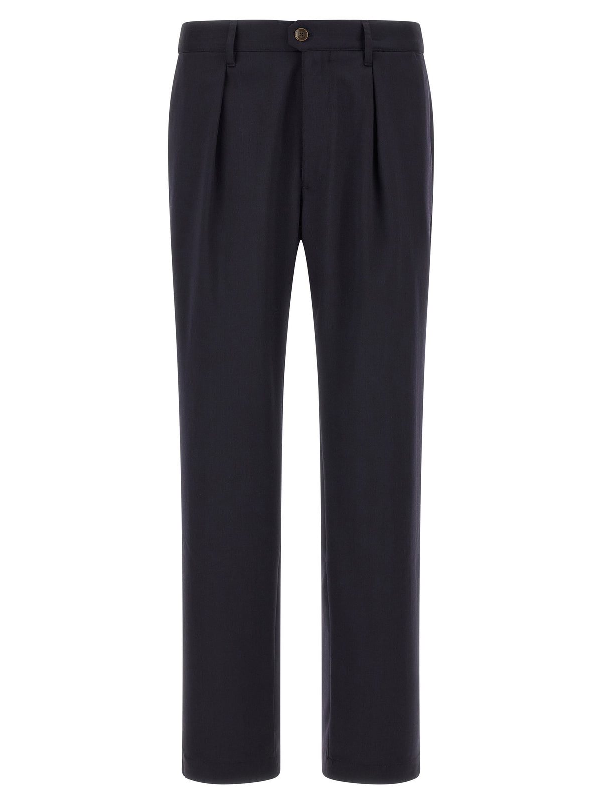 Incotex Blue Polyester Dress Pants