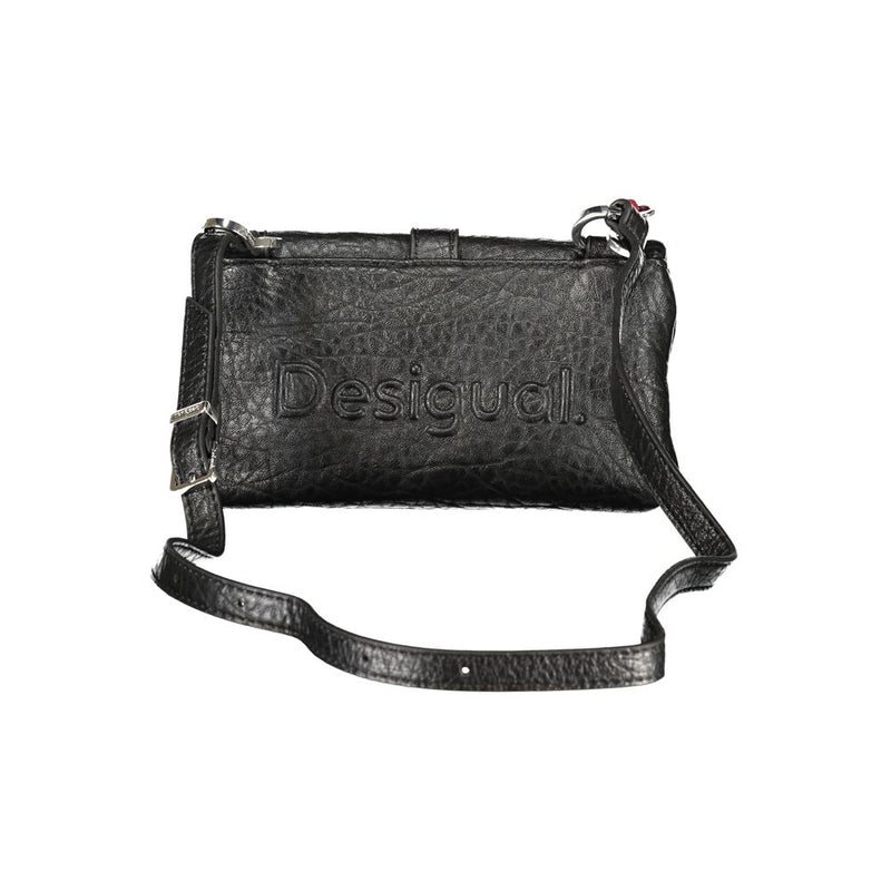 Desigual Mone Clutch Micro Bag - Black Polyurethane Women's Bag