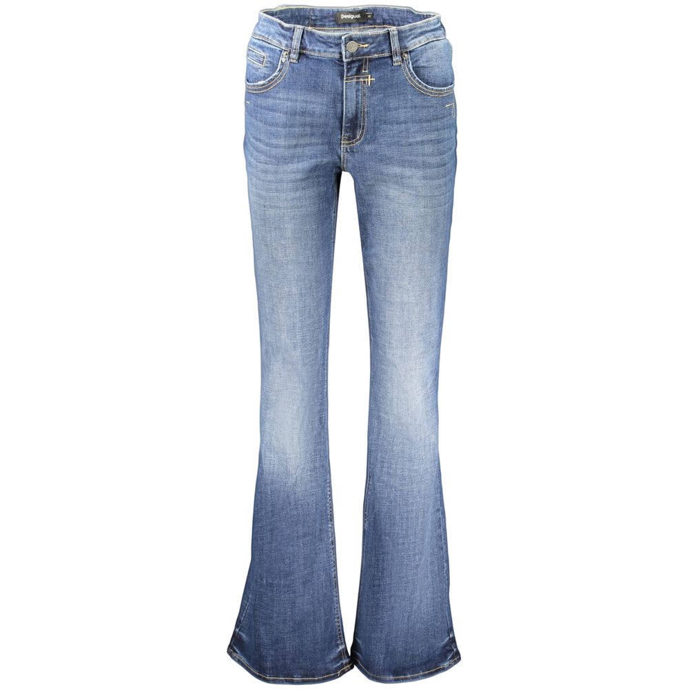 Desigual Blue Cotton Women's Jeans