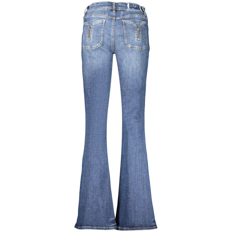 Desigual Lindsay Blue Cotton Women's Jeans