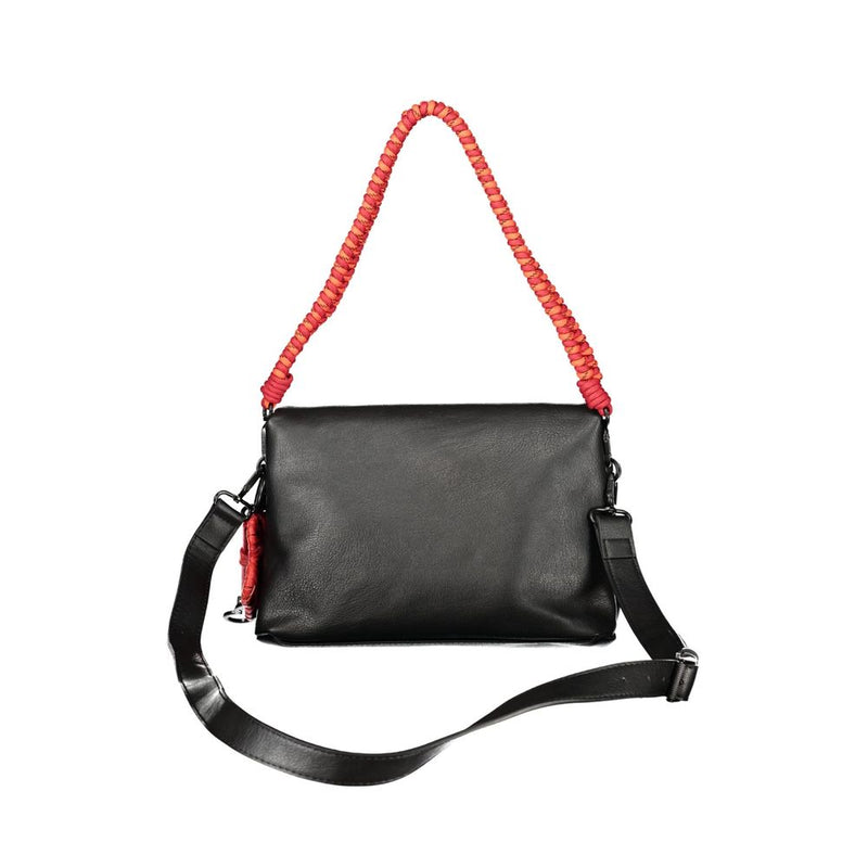 Desigual Mickey Face Venecia 4.0 Bag - Black Polyurethane