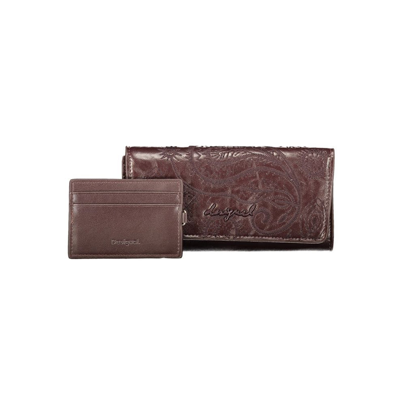 Desigual SIROCO MARINA Brown Polyurethane Women Wallet