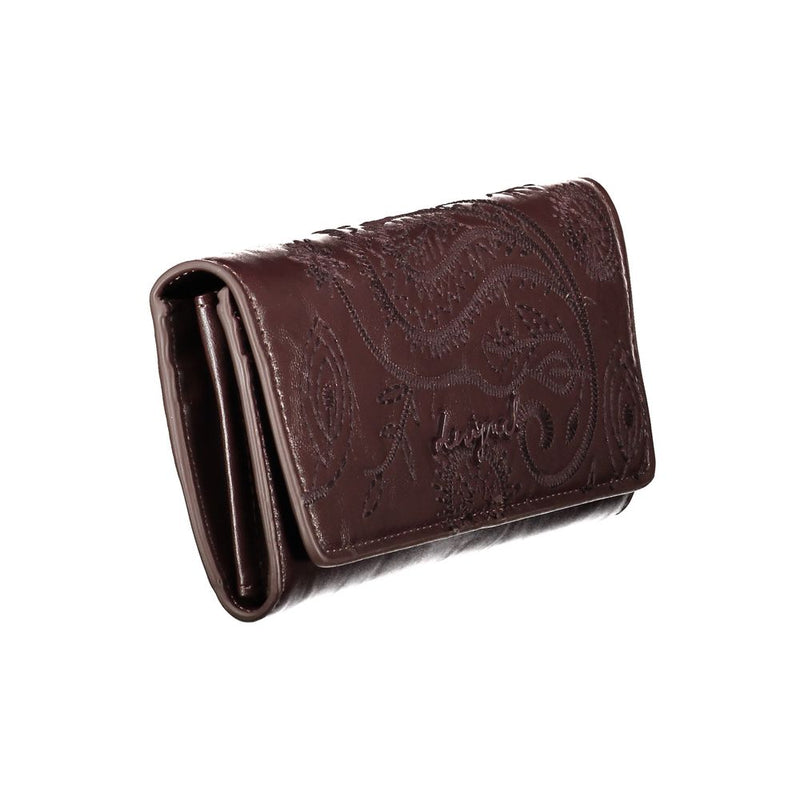 Desigual SIROCO MARINA Brown Polyurethane Women Wallet