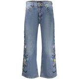 Desigual Blue Cotton Women's Jean