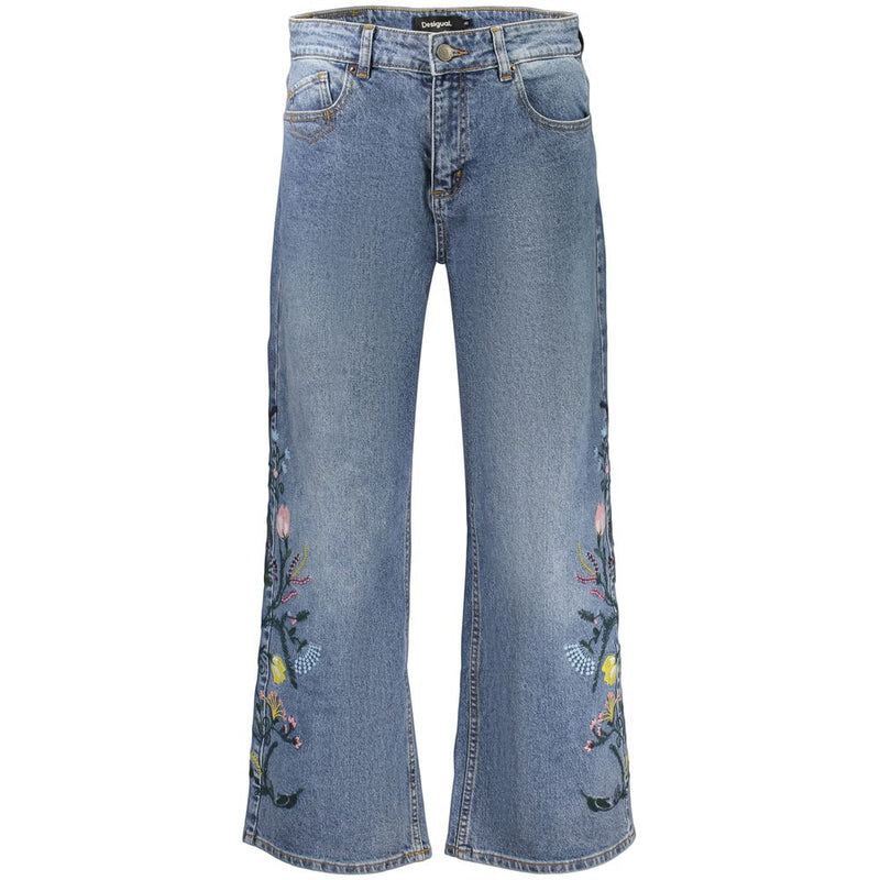 Desigual Bridget Blue Cotton Women's Jeans