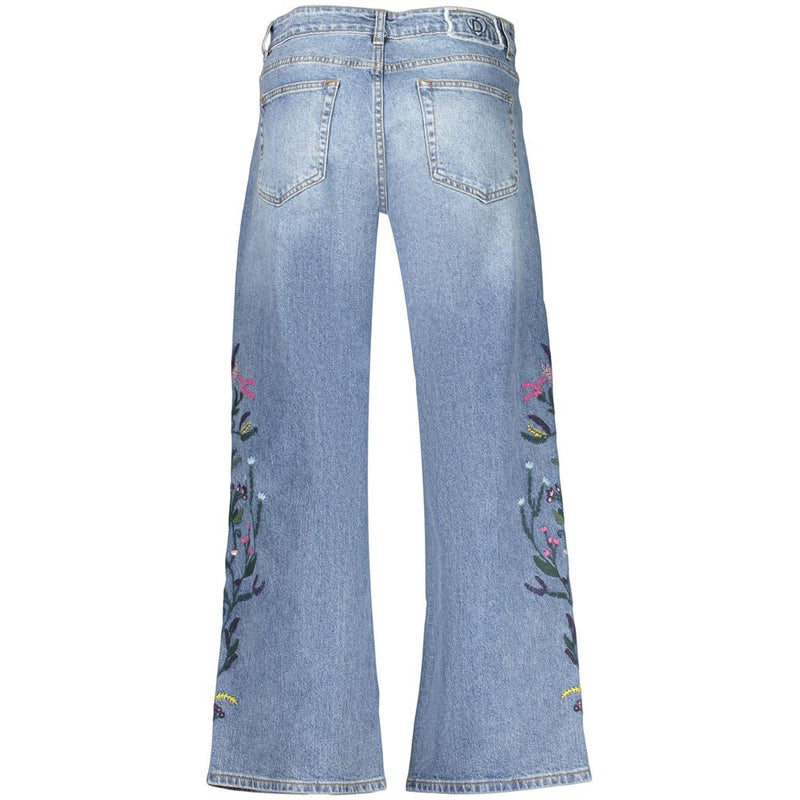 Desigual Bridget Blue Cotton Women's Jeans