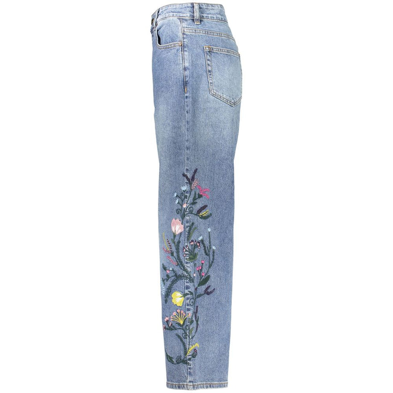 Desigual Bridget Blue Cotton Women's Jeans