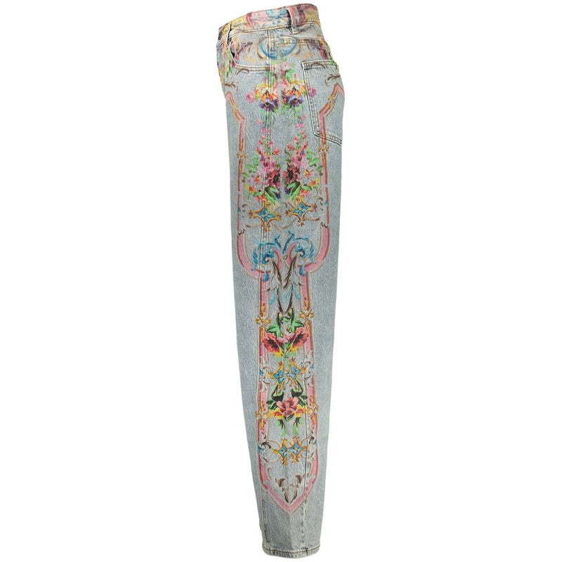 Desigual Versalles Blue Cotton Women's Jeans